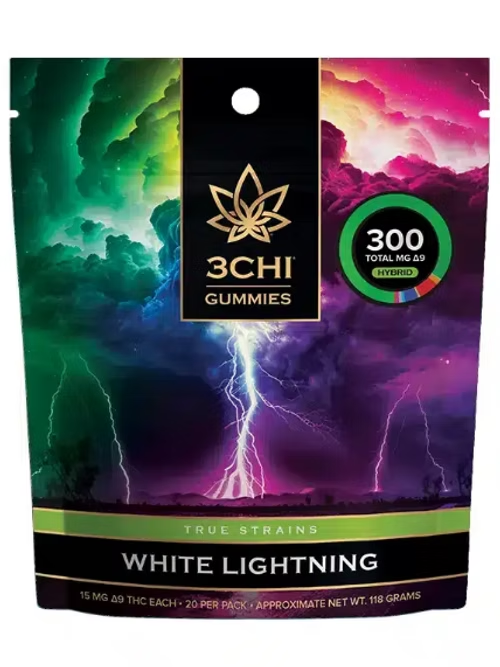 3Chi True Strains Gummies — 15 mg THC (20 ct) — $32.00
