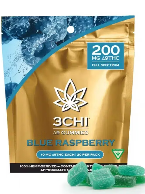 3CHI Gummies — 20 Count (10 mg each) — $24.00