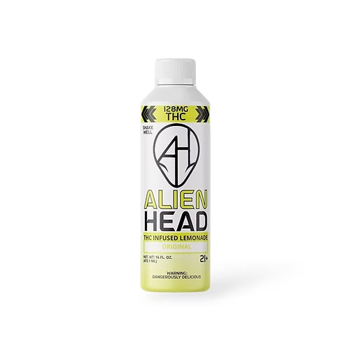 Alien Head Lemonade — 16 oz (128 mg) — $25.00