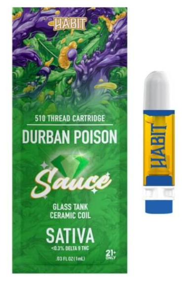 1g THCa Cartridge by Habit